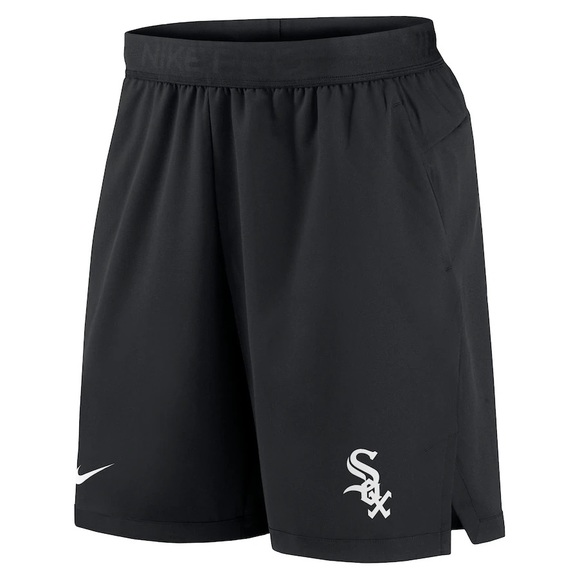 Men's Chicago White Sox Nike Black AC Flex Vent Max Performance Shorts - Picture 2 of 4